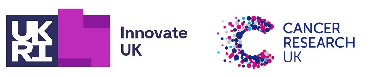 UKRI and CRUK logos