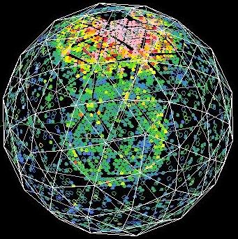 A neutrino event from the Sudbury Neutrino Observatory