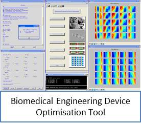 Biomedical engineering device optimisation tool