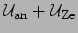 $\displaystyle \mathcal{U}_{\mathrm{an}} + \mathcal{U}_{\mathrm{Ze}}$